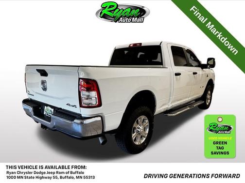 2024 RAM 2500 Big Horn Crew Cab 4x4 6'4' Box