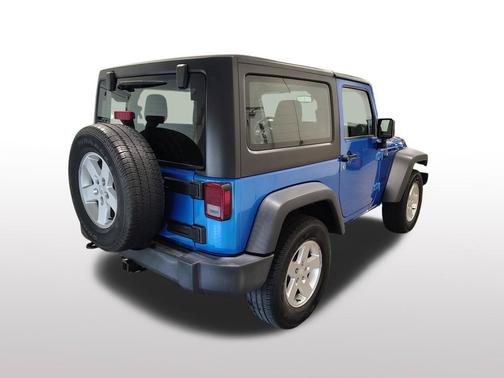 Hydro Blue Pearlcoat 2016 Jeep Wrangler Sport