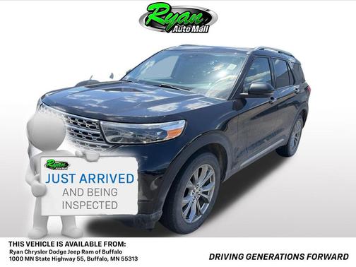 Gray 2021 Ford Explorer Limited