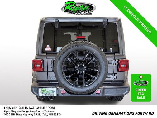 Granite Crystal Metallic Clearcoat 2025 Jeep Wrangler 4xe Sahara