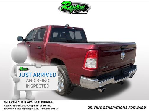 Delmonico Red Pearlcoat 2023 RAM 1500 Big Horn/Lone Star