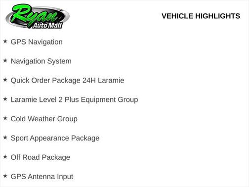 2025 RAM 2500 Laramie Crew Cab 4x4 6'4' Box