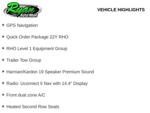 Serrano Green Metallic 2026 RAM 1500 RHO Crew Cab 4x4 5'7' Box