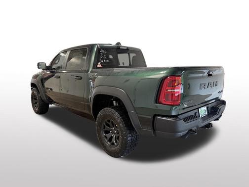 Serrano Green Metallic 2026 RAM 1500 RHO Crew Cab 4x4 5'7' Box