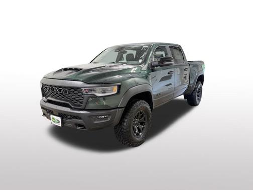 Serrano Green Metallic 2026 RAM 1500 RHO Crew Cab 4x4 5'7' Box