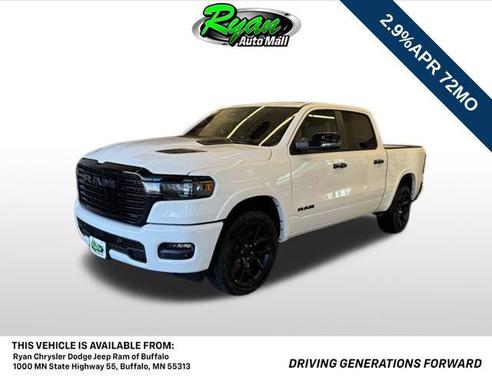 Bright White Clearcoat 2026 RAM 1500 Laramie