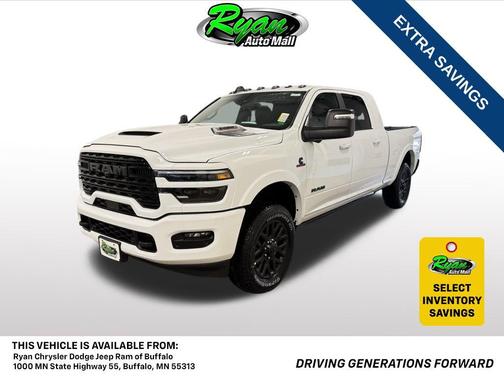 2026 RAM 3500 Limited Mega Cab 4x4 6'4' Box