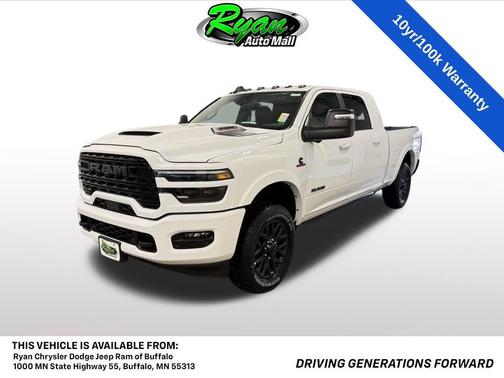 2026 RAM 3500 Limited Mega Cab 4x4 6'4' Box