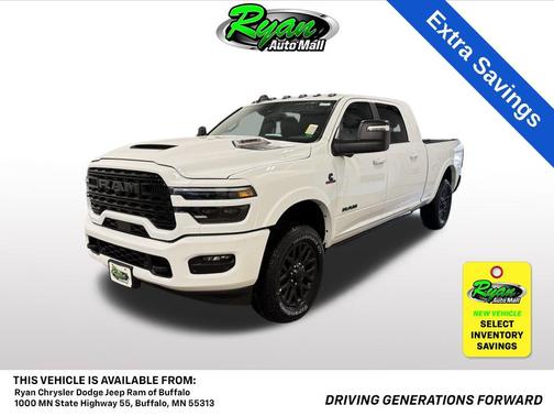 2026 RAM 3500 Limited Mega Cab 4x4 6'4' Box