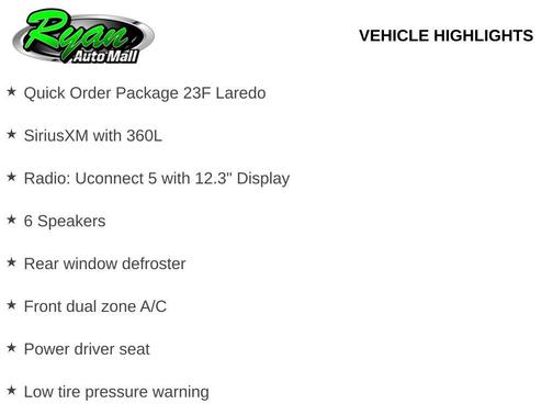 Bright White Clearcoat 2026 Jeep Cherokee Laredo 4x4