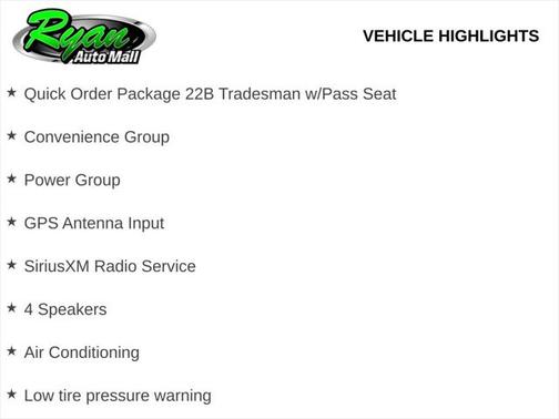 2025 RAM ProMaster 1500 Low Roof