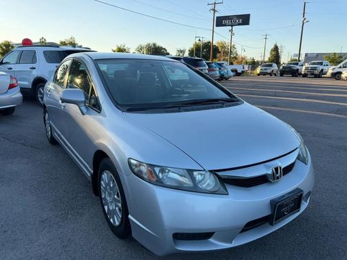 Alabaster Silver Metallic 2009 Honda Civic 4dr Auto GX