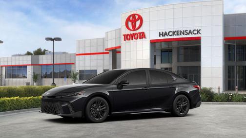 Midnight Black Metallic 2026 Toyota Camry SE