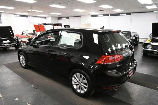 Black 2015 Volkswagen Golf TSI S 2-Door
