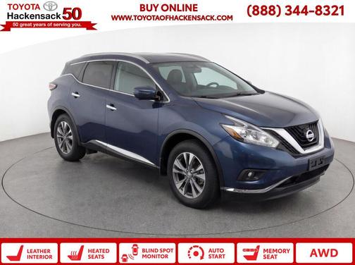 Arctic Blue Metallic 2017 Nissan Murano SL