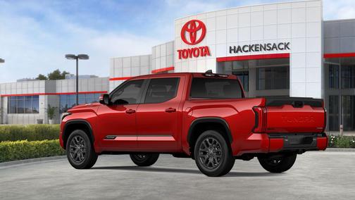 Supersonic Red 2026 Toyota Tundra Hybrid Platinum