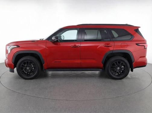 Supersonic Red 2024 Toyota Sequoia Limited