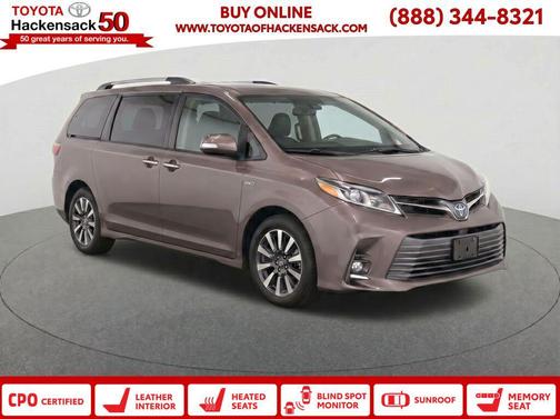 Walnut 2018 Toyota Sienna Limited Premium