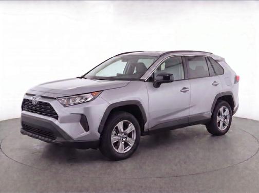 Silver Sky Metallic 2024 Toyota RAV4 Hybrid LE