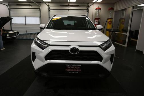 White 2022 Toyota RAV4 XLE