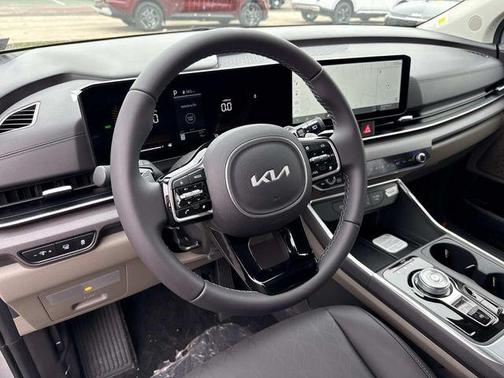 Ceramic Silver 2026 Kia Carnival Hybrid EX