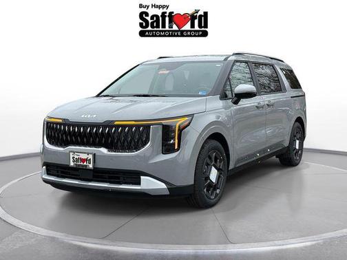 Ceramic Silver 2026 Kia Carnival Hybrid EX