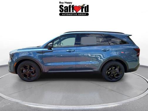 Mineral Blue 2026 Kia Sorento Hybrid SX Prestige