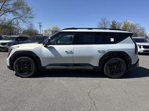 Ivory Silver 2026 Kia EV9 GT-Line