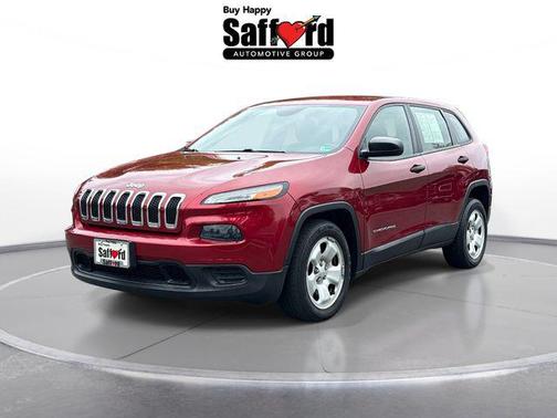 Deep Cherry Red Crystal Pearlcoat 2015 Jeep Cherokee Sport