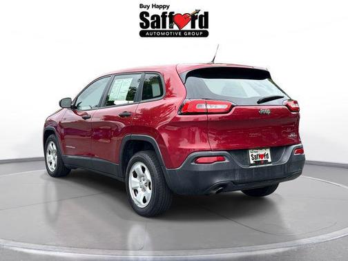 Deep Cherry Red Crystal Pearlcoat 2015 Jeep Cherokee Sport