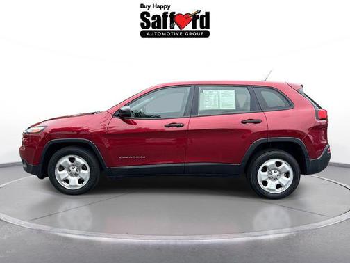 Deep Cherry Red Crystal Pearlcoat 2015 Jeep Cherokee Sport