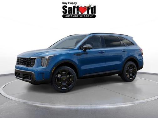 Mineral Blue 2026 Kia Sorento Hybrid SX Prestige