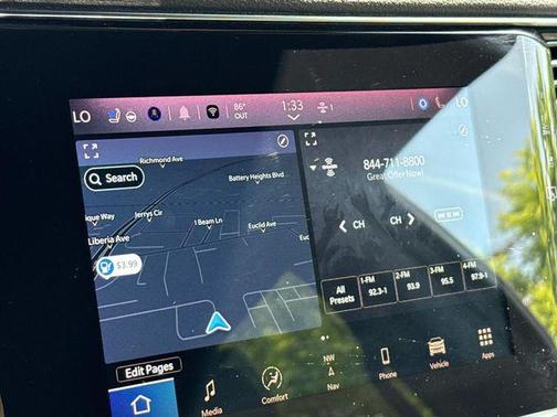 Diamond Black Crystal Pearlcoat 2023 Jeep Wagoneer L Series I 4x4