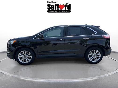 Agate Black Metallic 2024 Ford Edge Titanium
