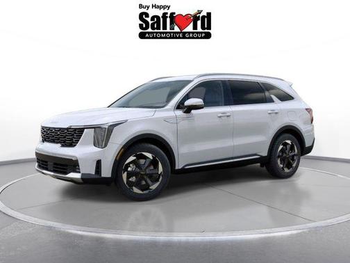 Snow White Pearl 2026 Kia Sorento Hybrid EX