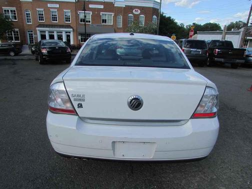 Oxford White Clearcoat 2008 Mercury Sable Premier