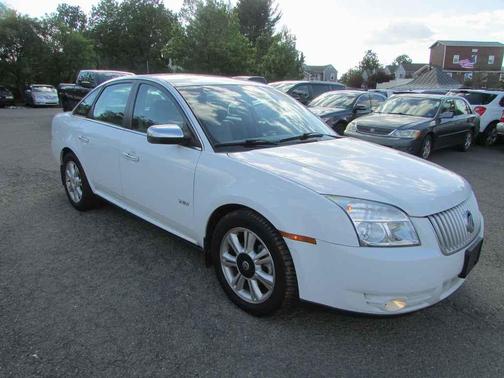 Oxford White Clearcoat 2008 Mercury Sable Premier