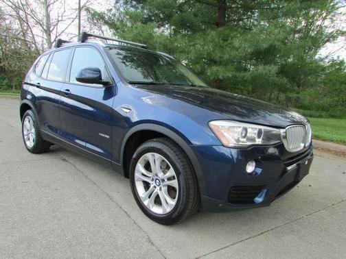Blue 2015 BMW X3 xDrive35i