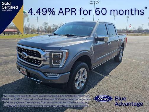 CARBONIZED GRAY METALLIC 2023 Ford F-150 PLATINUM