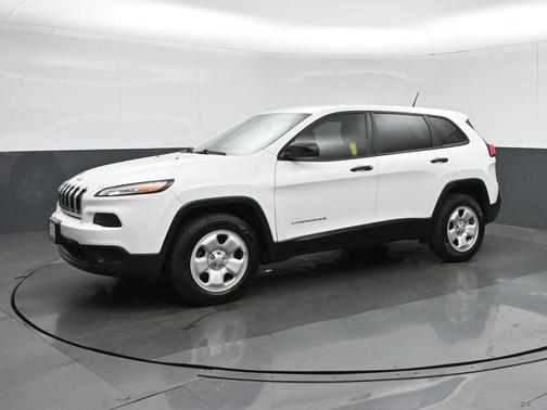 Bright White Clearcoat 2017 Jeep Cherokee Sport
