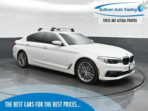 Alpine White 2018 BMW 540 xDrive