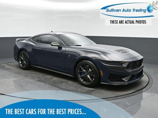 Vapor Blue Metallic 2025 Ford Mustang Dark Horse Fastback