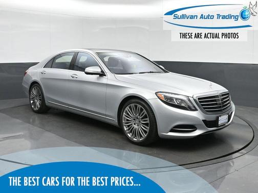 Diamond Silver Metallic 2016 Mercedes-Benz S-Class 4MATIC
