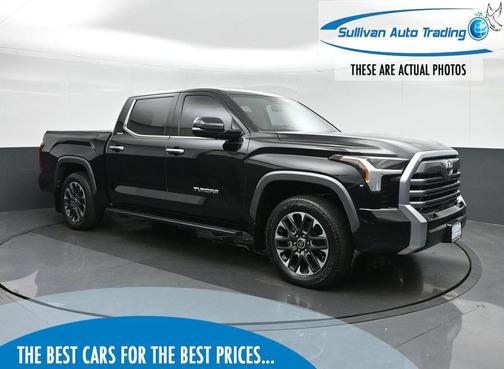 Midnight Black Metallic 2023 Toyota Tundra Limited