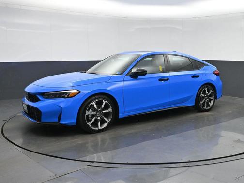 Boost Blue Pearl 2025 Honda Civic Hybrid Sport Touring