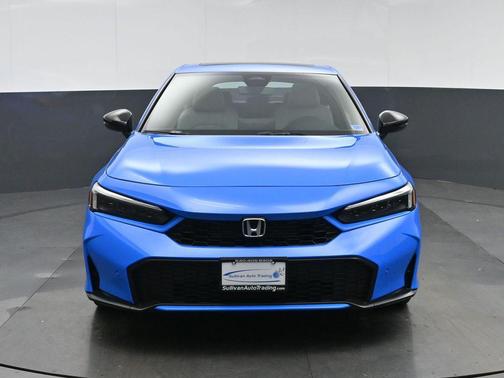 Boost Blue Pearl 2025 Honda Civic Hybrid Sport Touring