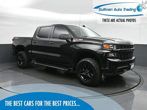 Black 2021 Chevrolet Silverado 1500 Custom Trail Boss