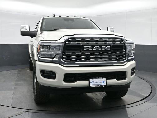 Pearl White 2023 RAM 2500 Limited Mega Cab 4x4 6'4' Box