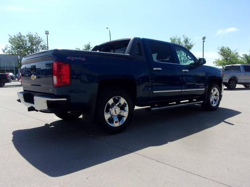 Blue 2017 Chevrolet Silverado 1500 LTZ