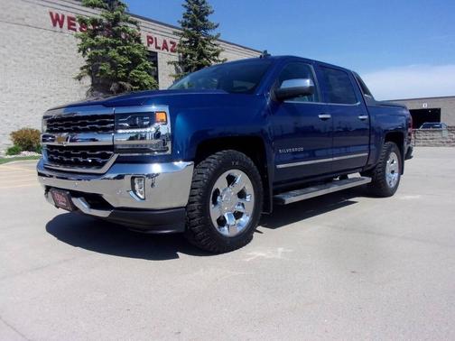 Blue 2017 Chevrolet Silverado 1500 LTZ